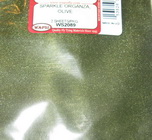 �������� ��� �������� Sparcle organza olive Wapsi